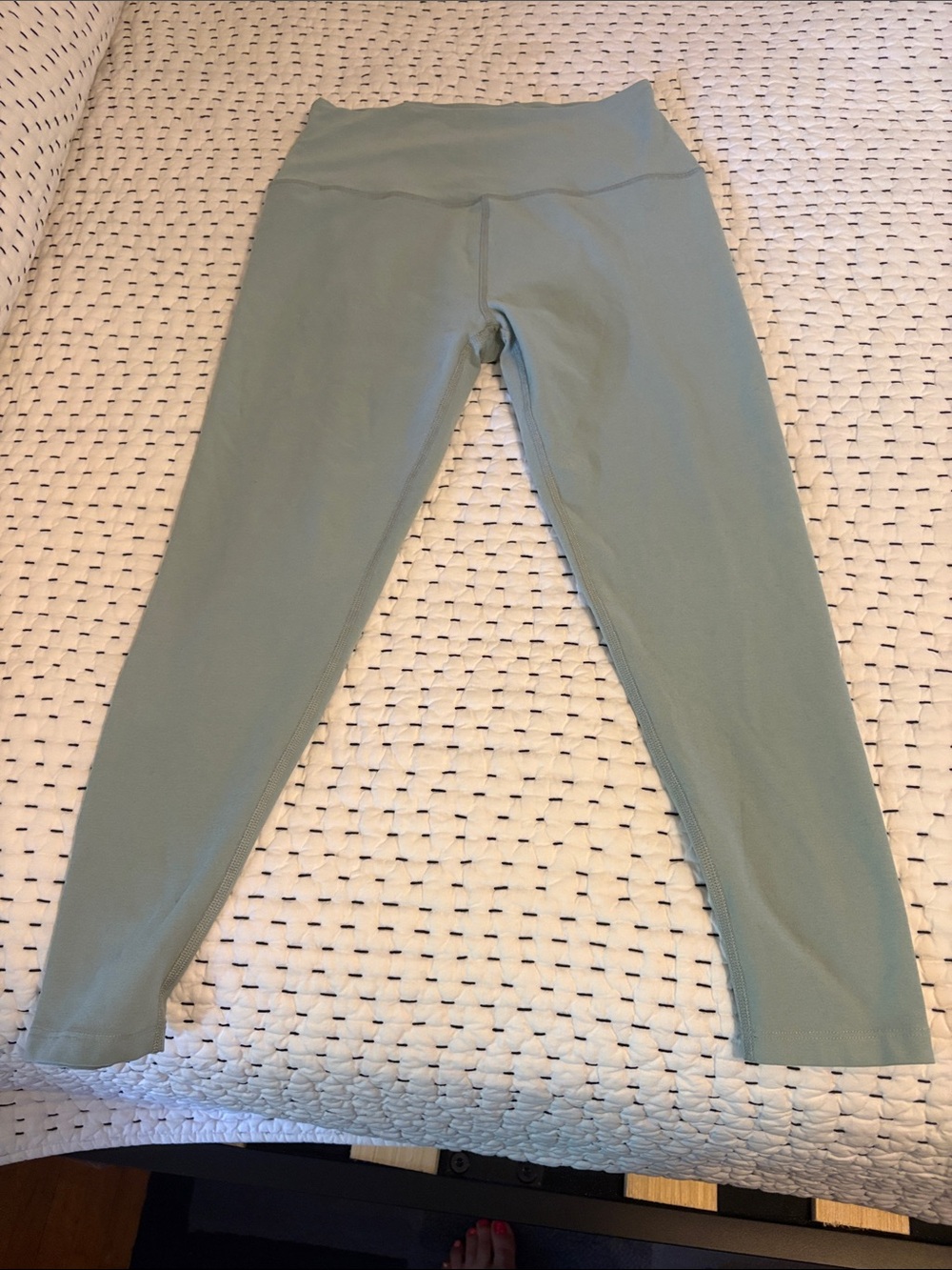 Seafoam Green High-Waist Leggings
